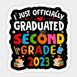 I just graduated second grade 2023 Sticker